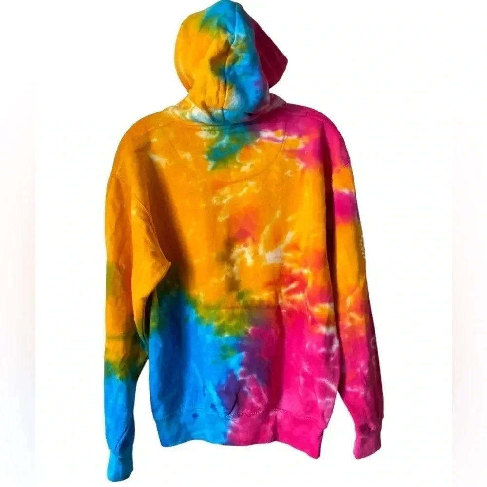 COLORTONE | Vibrant Tie & Dye Colortone Hungover Hoodie Size S (NWOT) - Picture 3 of 10